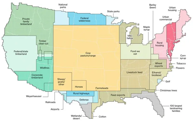Map: infographics