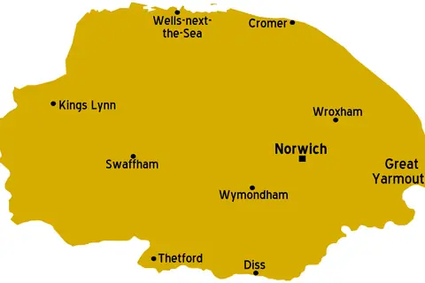 Map: Norfolk Map